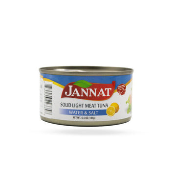 Jannat Solid Light Meat Tuna (6.5 oz) - Papaya Express