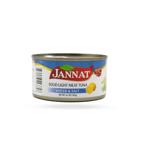 Jannat Solid Light Meat Tuna (6.5 oz) - Papaya Express