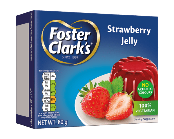 Foster Clark's Strawberry Jelly (80g) - Papaya Express