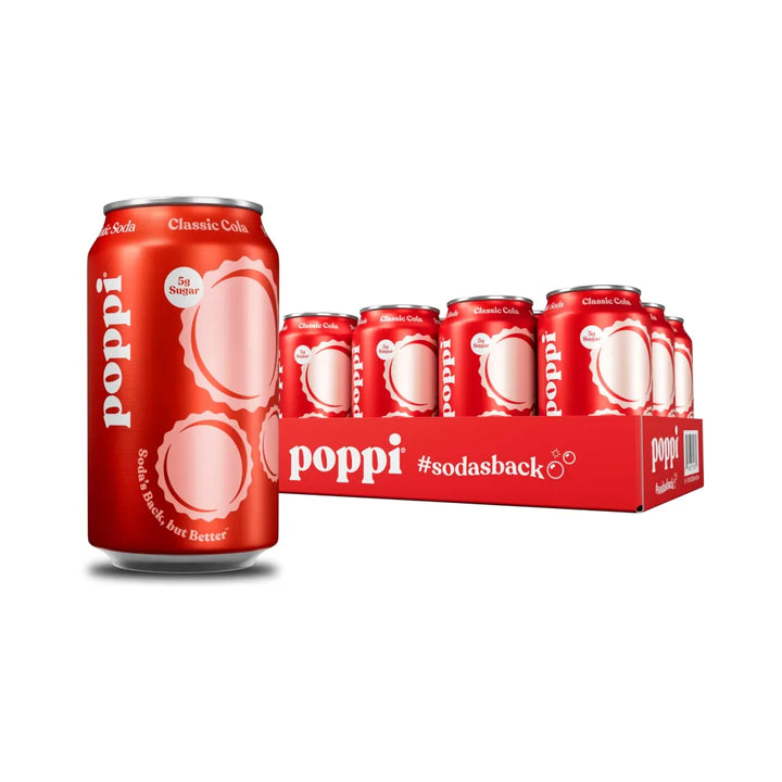 Poppi Classic Cola (12 ozx12 pk)