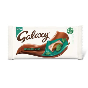 GALAXY Smooth Mint Chocolate Block Bar (110g) - Papaya Express
