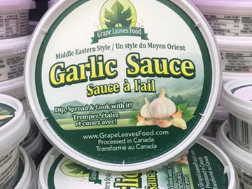 Garlic Sauce Grape Leave Spread (453g) - Papaya Express