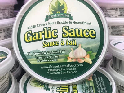 Garlic Sauce Grape Leave Spread (453g) - Papaya Express