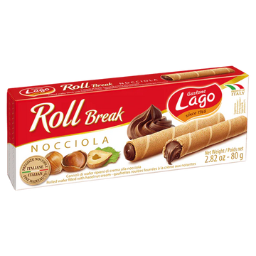 Lago Roll Hazelnuts (2.82OZ) - Papaya Express