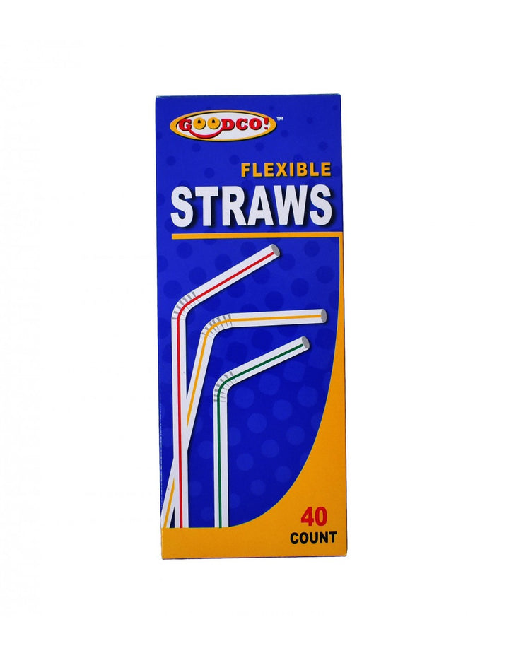 Good-Co Flexible Straws(40ct) - Papaya Express