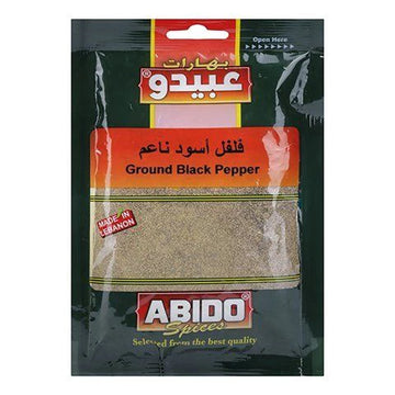 Abido Black Pepper Ground (100g) - Papaya Express
