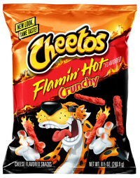 Cheetos Crunchy Flamin' Hot Cheese Flavor (8.5 oz) - Papaya Express