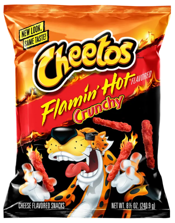 Cheetos Crunchy Flamin' Hot Cheese Flavor (8.5 oz) - Papaya Express