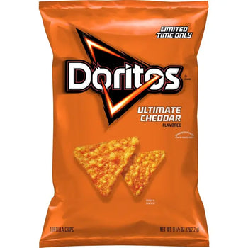 Doritos Ultimate Cheddar Flavored Tortilla Chips (9.25 oz) - Papaya Express