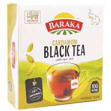 Baraka Black Tea W/Cardamon (100CT)