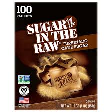 Sugar in the Raw (100 Packets) - Papaya Express