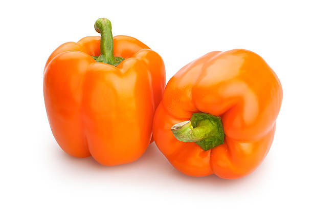 Bell Pepper Orange ( By Each ) - Papaya Express