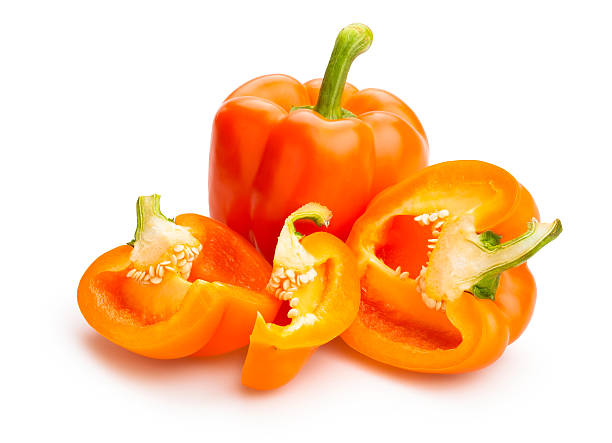 Bell Pepper Orange ( By Each ) - Papaya Express