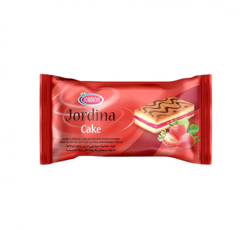 Jordina Strawberry Cake (12pcs)