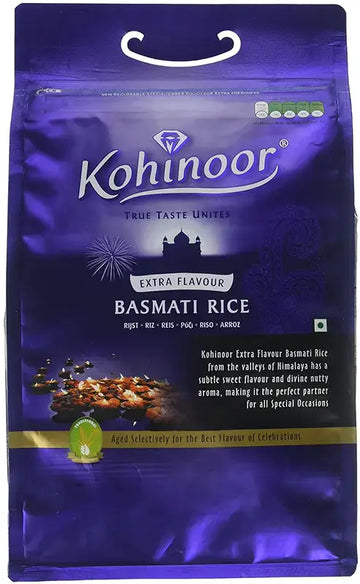 Kohinoor Basmati Rice Platinum Extra Flavour (10 lb) - Papaya Express
