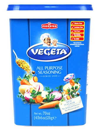 Vegeta Tub (70 oz) - Papaya Express
