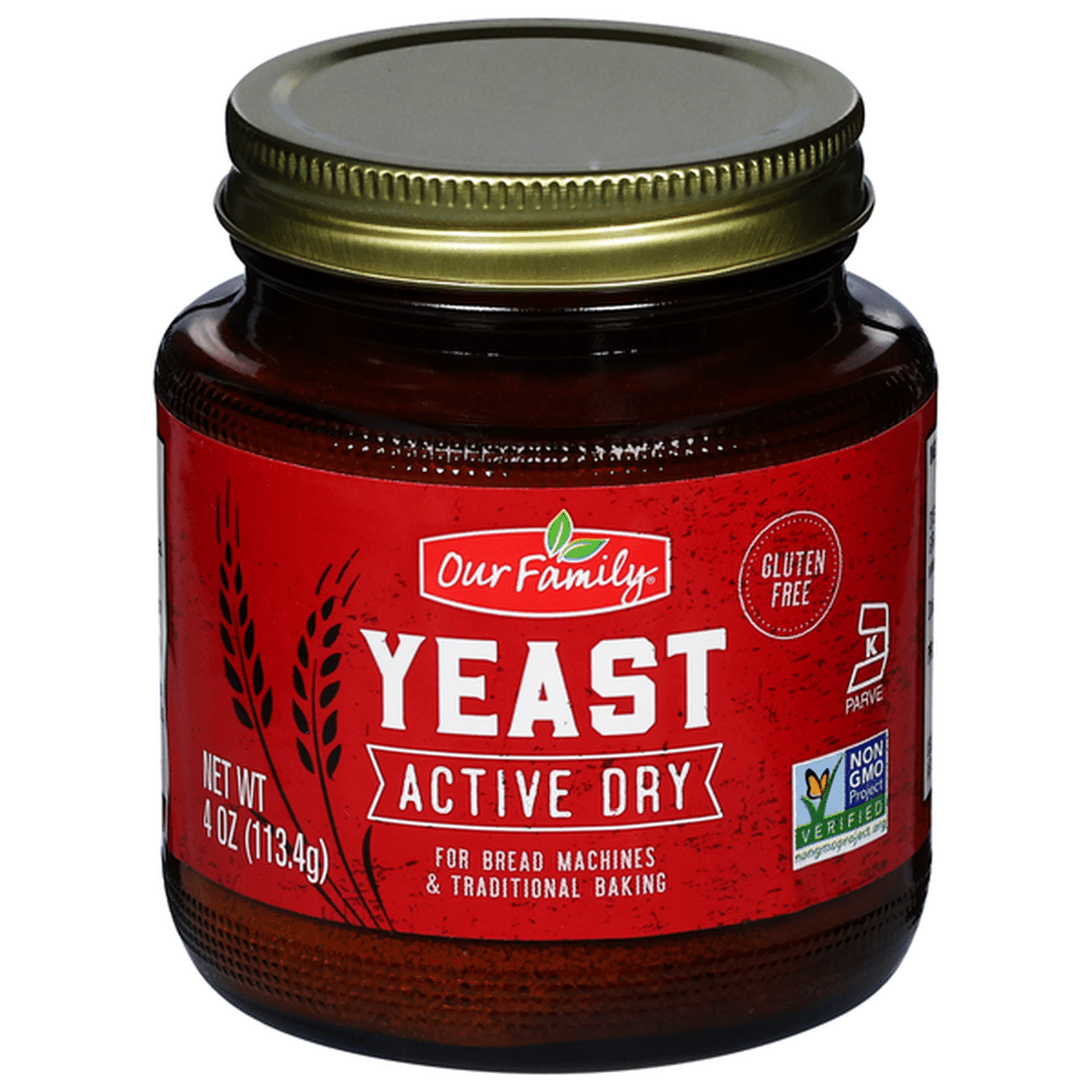 Our Family Yeast Active Dry (4oz) - Papaya Express