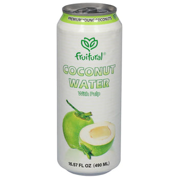 Fruitural Coconut Water W/ Pulp (16.57 oz) - Papaya Express