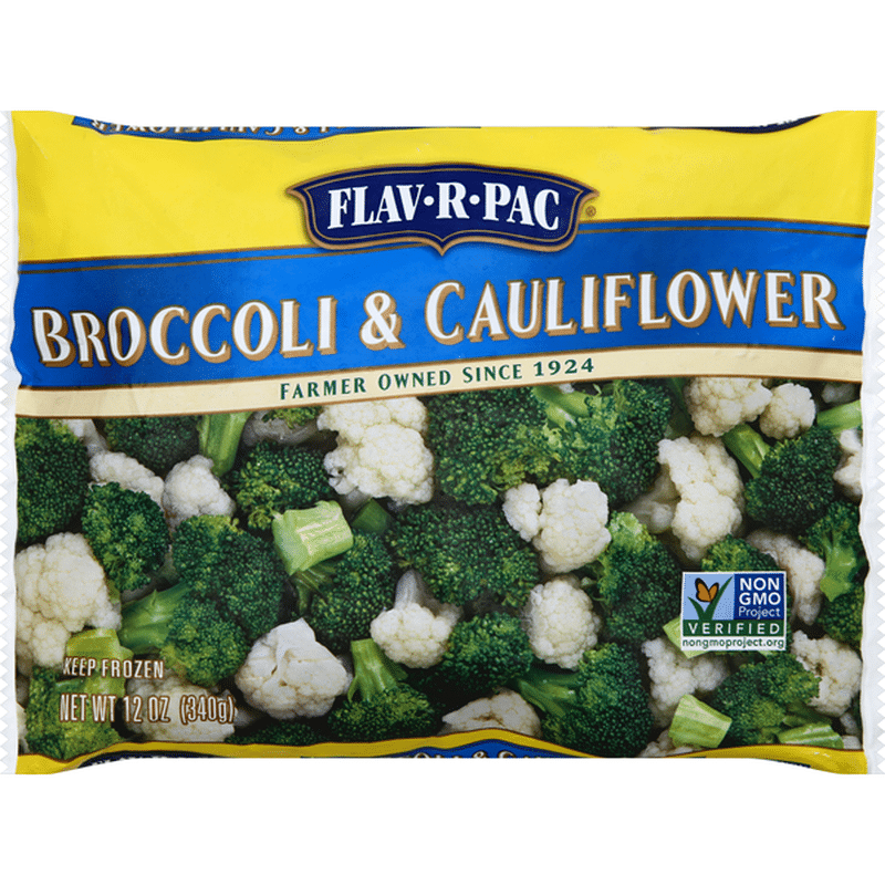 Flav.R.Pac Broccoli & Cauliflower ( 12 OZ ) - Papaya Express