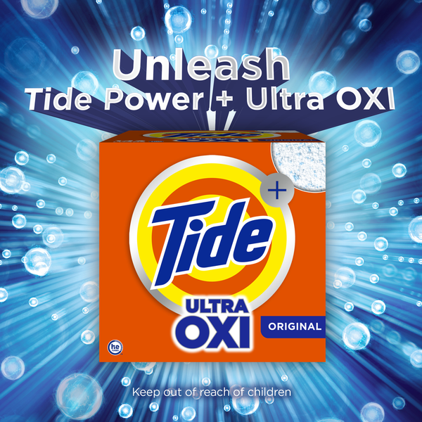 Tide Powdered Laundry Detergent With Oxi ( 143 Loads)