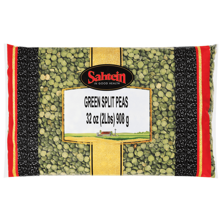 Sahtein Green Split Peas (32 oz)