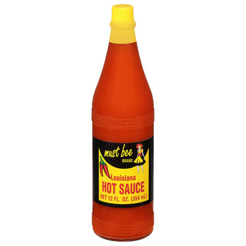 Must Bee Louisiana Hot Sauce (12 oz) - Papaya Express