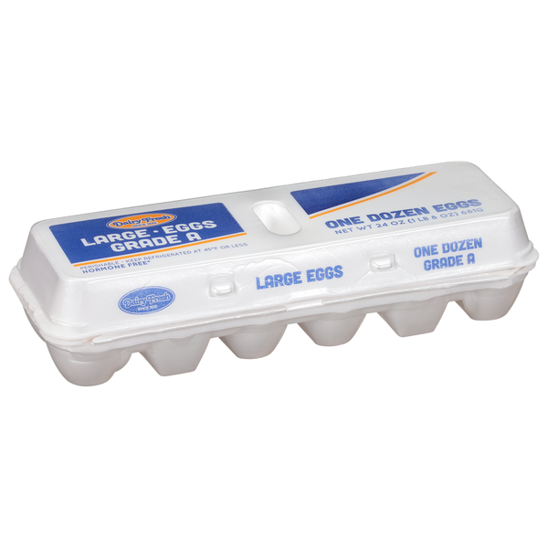 Dairy Fresh Eggs Cage Free Large (12 CT) - Papaya Express