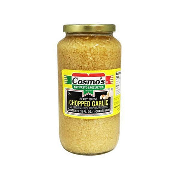 Cosmo's Chopped Garlic (32 oz) - Papaya Express