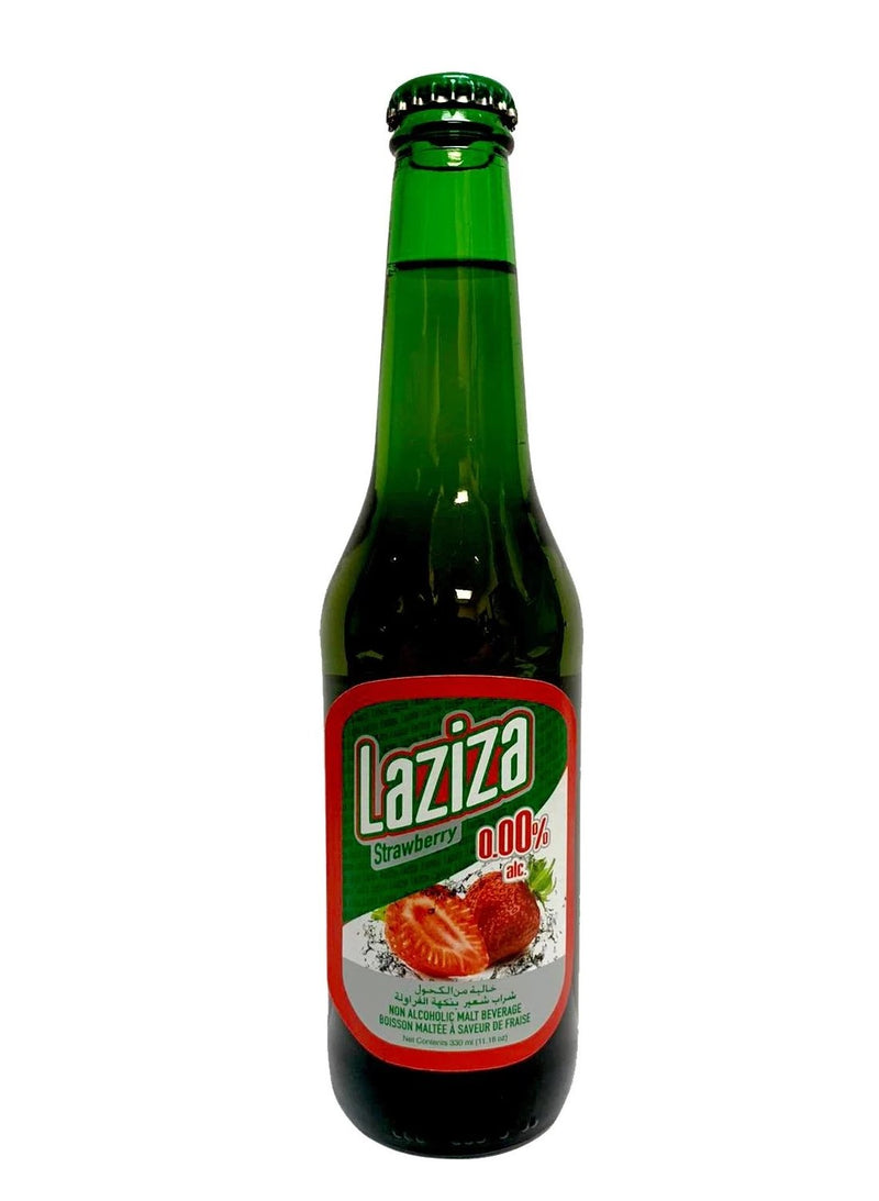 Laziza Non Alcoholic Drink- Strawberry - Papaya Express