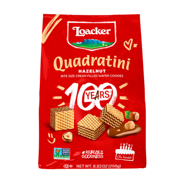 Loacker Quadratini Hazelnut (250g) - Papaya Express