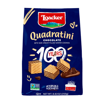 Loacker Quadratini Chocolate (250g) - Papaya Express