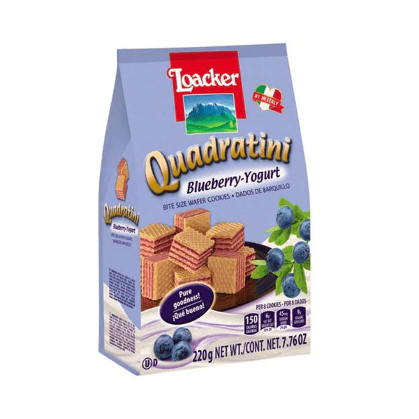 Loacker Quadritini Blueberry (220g)