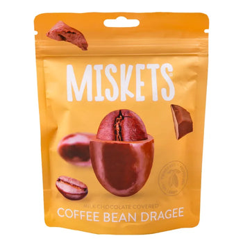 Miskets Coffee Bean Dragee in Milk Chocolate (70g) - Papaya Express