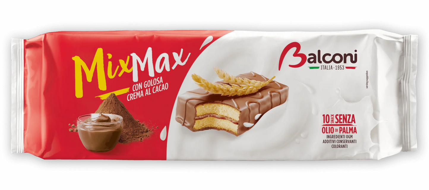 Balconi Sponge Cake Filled W/ Cocoa Cream (10CT) - Papaya Express