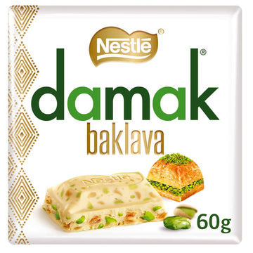 Nestle Damak White chocolate With Baklava (60g) - Papaya Express