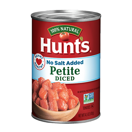 Hunt's No salt Added Diced Tomato (14.5 oz)