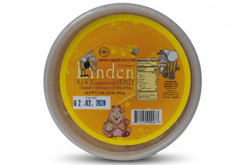Linden Raw Unprocessed Honey (1 Lb.) - Papaya Express
