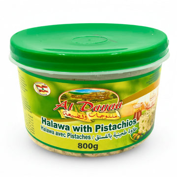 Al Dayaa Halawa With Pistachios (800g) - Papaya Express
