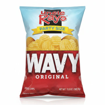 Uncle Ray's Wavy Potato Chips, Original (13.5 OZ) - Papaya Express