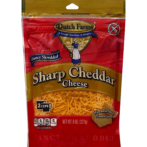 Dutch Farms Sharp Cheddar Cheese (7oz)