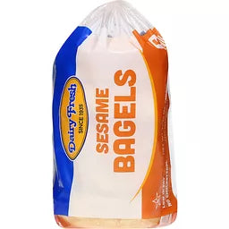 Dairy Fresh Bagels Sesame (5 ct) - Papaya Express