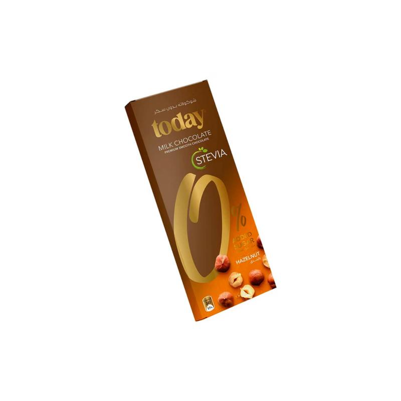 Today Milk Chocolate W/ Hazelnut 0% Added Sugar