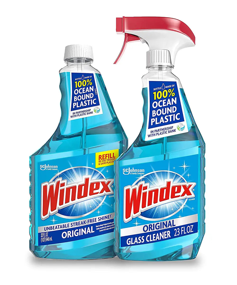 Windex Original Blue Window Cleaner Spray Bottle(23oz) - Papaya Express