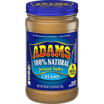 Adams Peanut Butter (26 oz) - Papaya Express