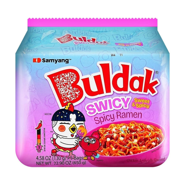 SAMYANG SWEET & SPICY CHICKEN FLAVOR RAMEN (140GX5) - Papaya Express