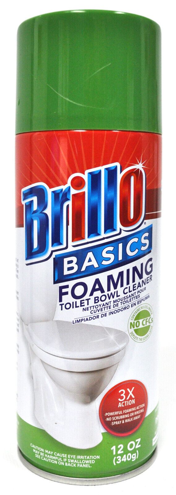 Brillo Basics Foaming Toilet Bowl Cleaner(12oz) - Papaya Express