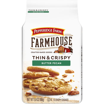Pepperidge Farm Thin & Crispy Butter Pecan Chocolate Chip Cookies (12CT) - Papaya Express