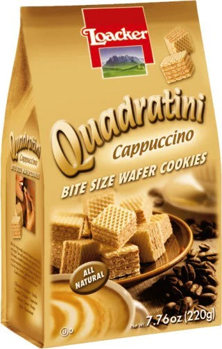 Loacker Quadratini Cappuc. (7.76 oz)