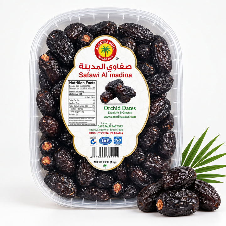 ALMADINA DATES SAFAWI (800G) - Papaya Express