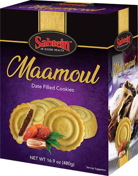 Sahtein maamoul date filled cookies (480g)